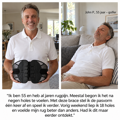 STRYN Swing Support™ – De rugbrace voor wie wil blijven golfen